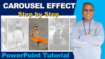 How to Create Carousel Effect Animation in PowerPoint using Morph Transition | Step-by-Step Tutorial
