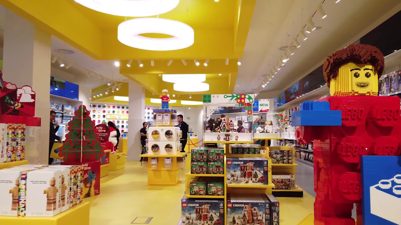 Lego Store, Birmingham, UK - YouTube