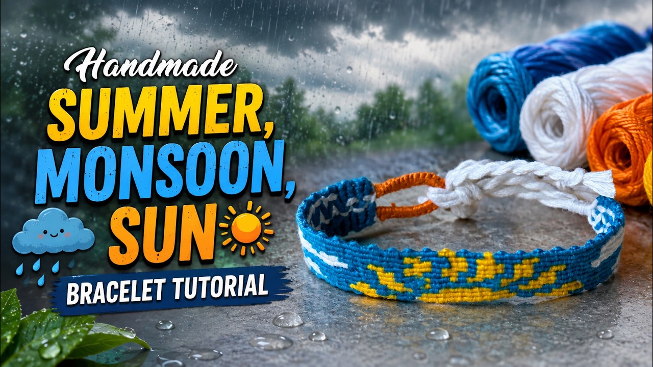 Bracelet Pattern #147248, Summer Bracelet, Monsoon Bracelet, #macrame #bracelet, #gift