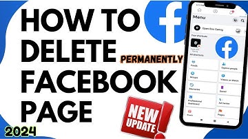 Delete Facebook Page Easily - Step by Step Guide | 2024