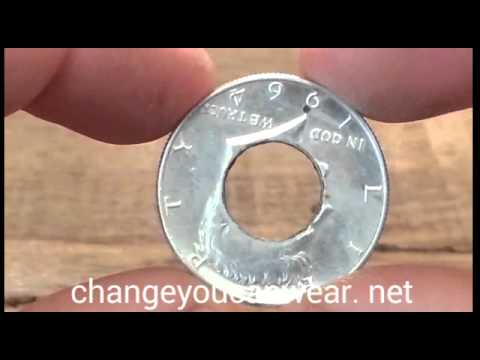 1964 JFK Kennedy Half Dollar Coin Ring