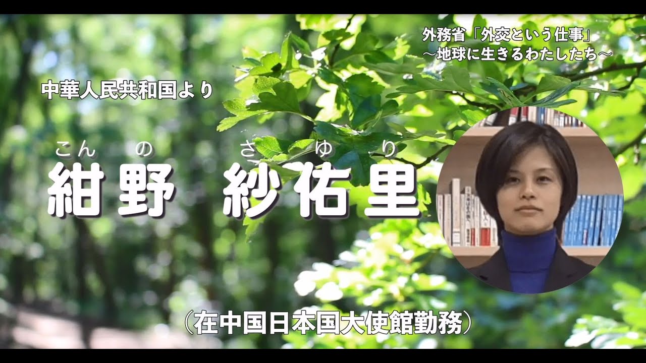 ロングバージョン「外交という仕事」外交官からのメッセージ(在中国日本国大使館) YouTube