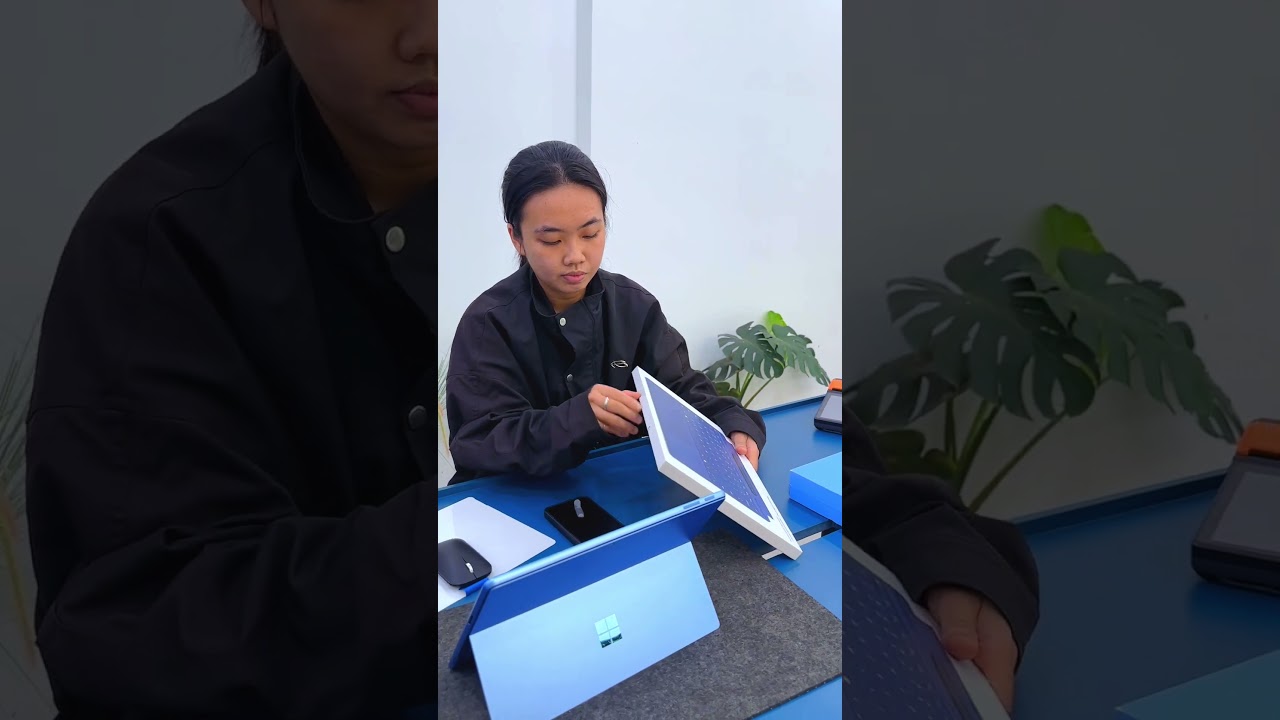 Mở hộp Surface Pro 11 X Plus 16GB 512GB New Seal Sapphire 