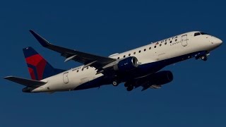 Delta Connection (SkyWest) Embraer E175LL Takeoff From Idaho Falls [N287SY] Delta E175 N219yx Pittsburgh Takeoff