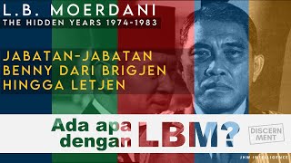 Data Benny Moerdani, Berbagai Jabatan 1974-1983
