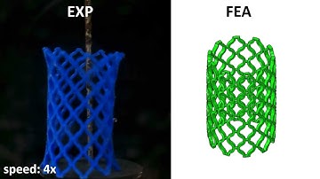 4D printed bifurcation stents