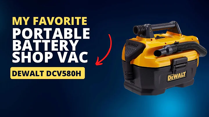 The best portable/battery shop vac Dewalt DCV581H DCV580H