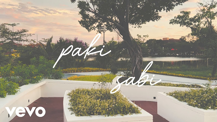 SunKissed Lola - Paki Sabi (Official Lyric Visualizer)