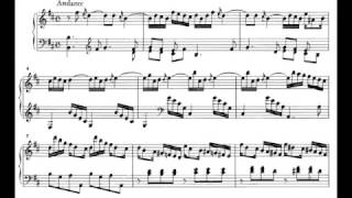 D. Scarlatti - Keyboard Sonata in B Minor K.197 / L.147 with score / sheet music