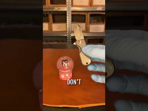 Cutting Open A Snow Globe