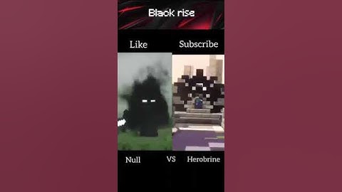 Herobrine vs null #herobrine #null #viralshorts #minecraftshorts #herobrine_vs_null #shorts #viral