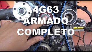 DSM Mitsubishi Eclipse GST 95 - Ep 6 - 4G63 Armado y Tiempo Completo