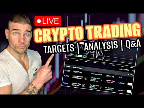 🔴 LIVE – TRADING | ANALYSIS TARGETS Q&A BITCOIN STOCKS FOREX