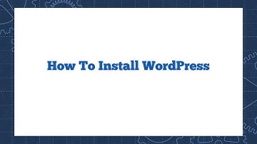 How to Install WordPress