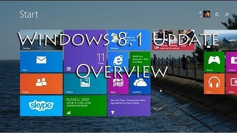 Windows 8.1 Update 1 - Overview of New Features