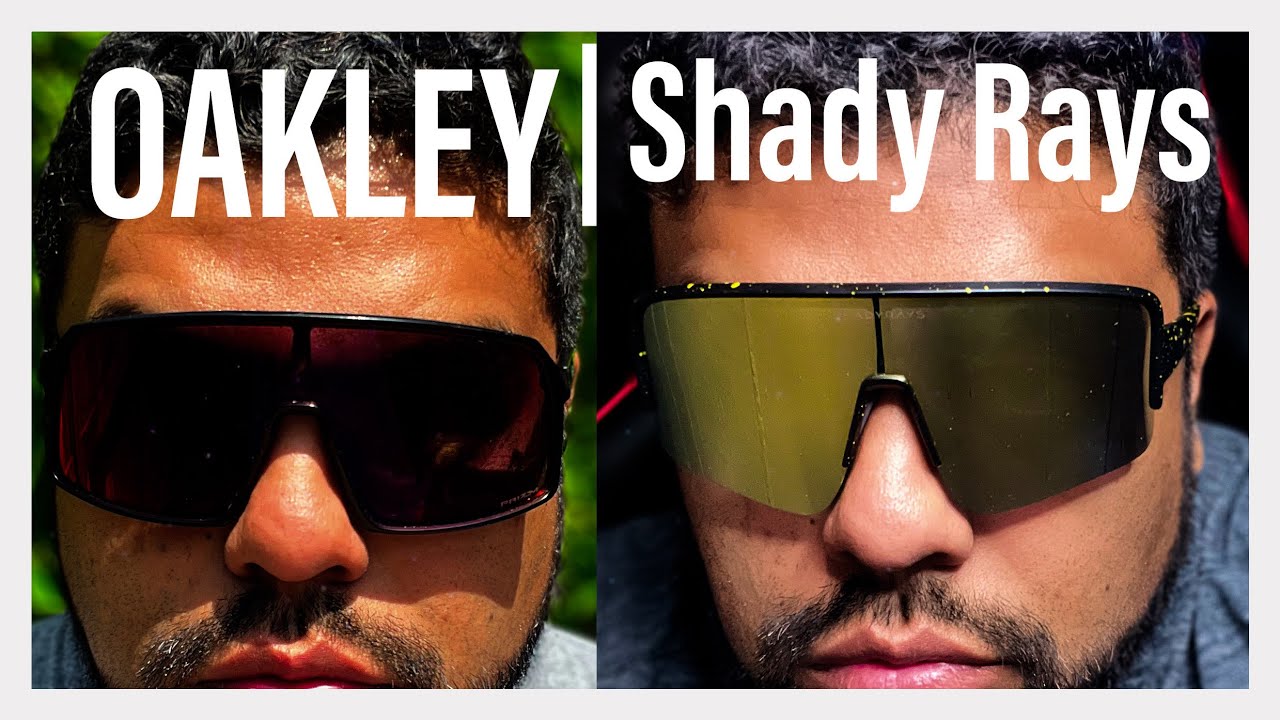 Does Shady Rays measure up to Oakley? #oakley #oakleysunglasses #shadyrays  