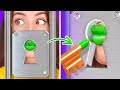 WEIRD WAYS TO SNEAK MAKE UP ANYWHERE || Sneaky Girly Hacks by 123 GO! GOLD