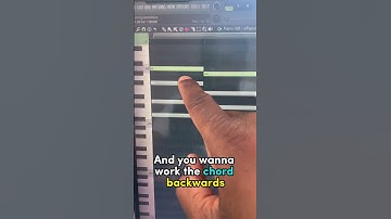 How to make a R&B Chord Progression 🎹 in 15 seconds ⏰