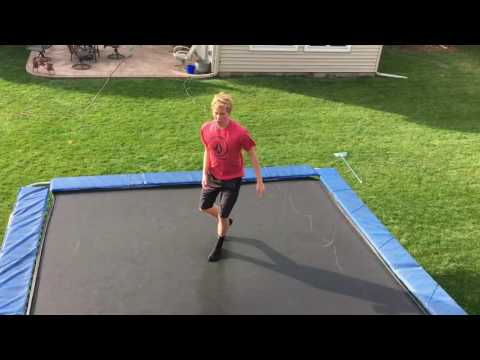 HOW TO BACKFLIP auf eine Trampoline (Lernprogramm)