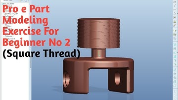 Pro Engineer (Pro e) Wildfire 5.0 Tutorial For beginner No 2 ||Cad Tutorial No 2 |#CADCAMwithisrar