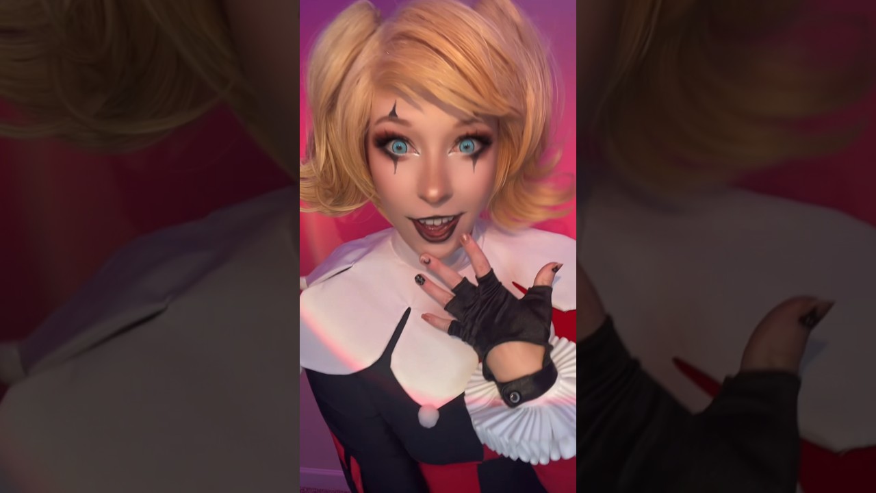♠️♥️♣️♦️ #harleyquinn #harleyquinnmakeup #makeup #cosplay #costume #halloween