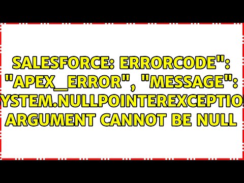 errorCode': 'APEX_ERROR', 'message':