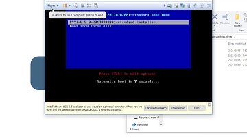 How to install and configure ESXi Server 6.5