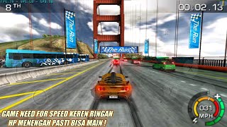 Keren ! Bisa Main Game Need For Speed: The Run 3D Di Android Offline screenshot 5