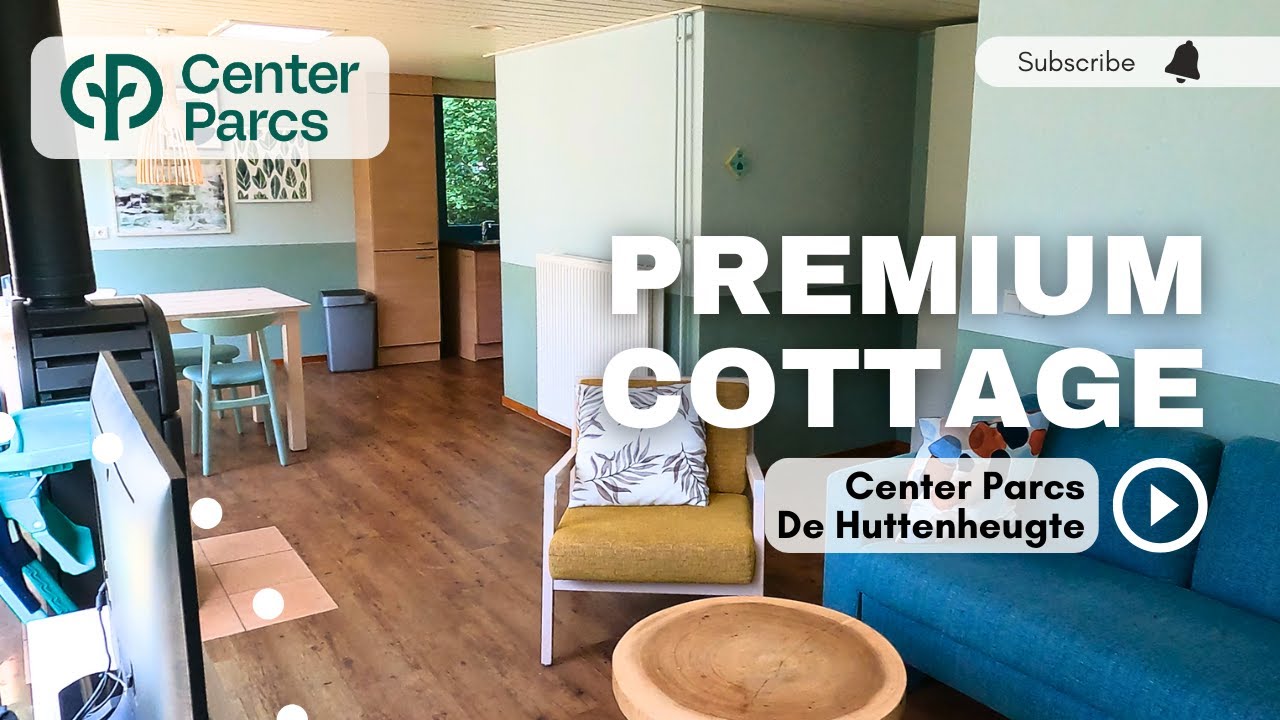 4 persoons Premium Cottage op Center Parcs De Huttenheugte