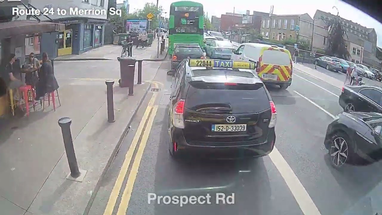 Dublin Bus Route 24   Dublin Airport to Merrion Square