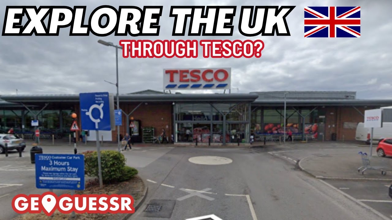 UK Tesco Locations on GeoGuessr: American misses Perfect Score AGAIN