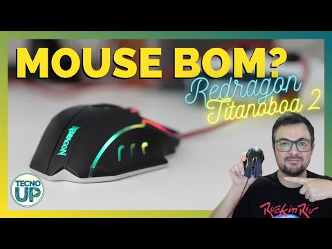 MOUSE GAMER Redragon Titanoboa 2 Chroma. É  bom?