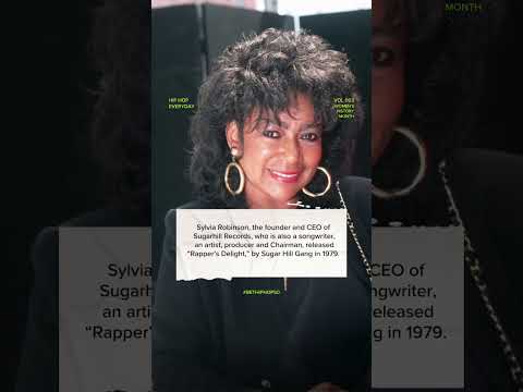 Sylvia Robinson Is A Pioneer In Hip-Hop As Founder Of Sugarhill Records! #shorts #BETHipHip50
