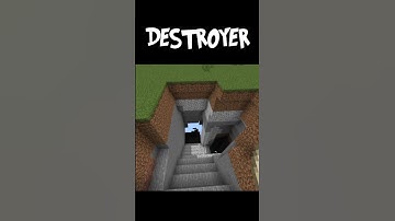 ONE OF THE BEST COMMAND BLOCK HACK IN MINECRAFT (PART-2) DESTROYER...#shorts #ytshorts
