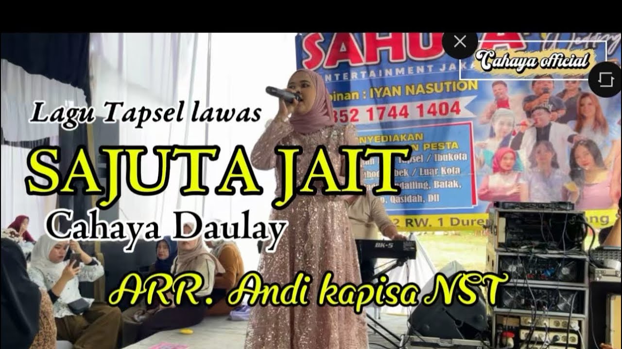 Lgi Tapsel lawas SAJUTA JAIT // CAHAYA DAULAY 