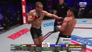 Adam Borics vs  Enrique Barzola Full Fight HD   PFL MMA 3