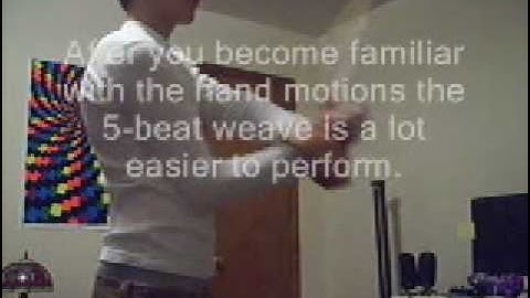Glowsticking Tutorial - 5 Beat Weave