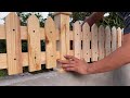 Great Ideas From Wooden Pallets // How To Build Your Own Pallet Fence
