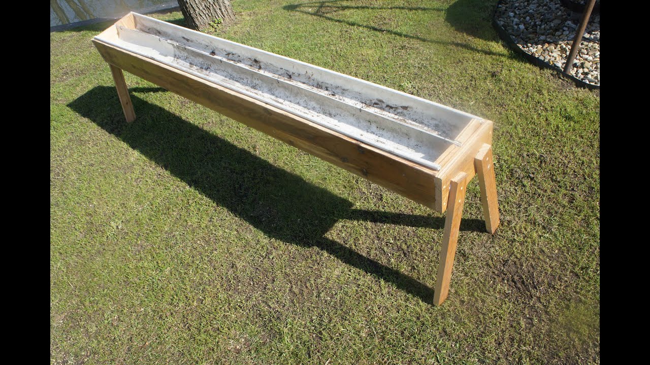 Ep 95 - Een kweekbak maken van oude vloerdelen en dakgoten