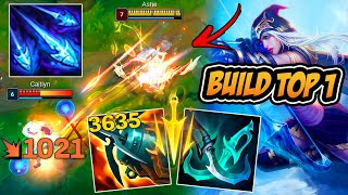 A BUILD DO TOP 1 ASHE DO MUNDO É MUITO ROUBADA !! - LEAGUE OF LEGENDS