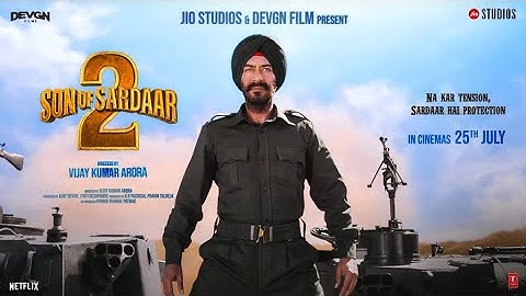 Son of Sardaar 2 - Official Teaser | Ajay Devgn | Mrunal | Son Of Sardaar 2 Trailer | 25th of July