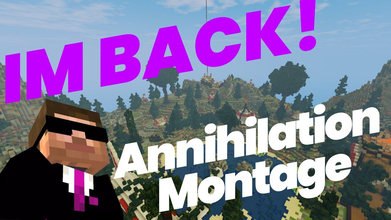 I M Back Annihilation Montage Minecraft Shotbow Xv Danny Minecraft Videos