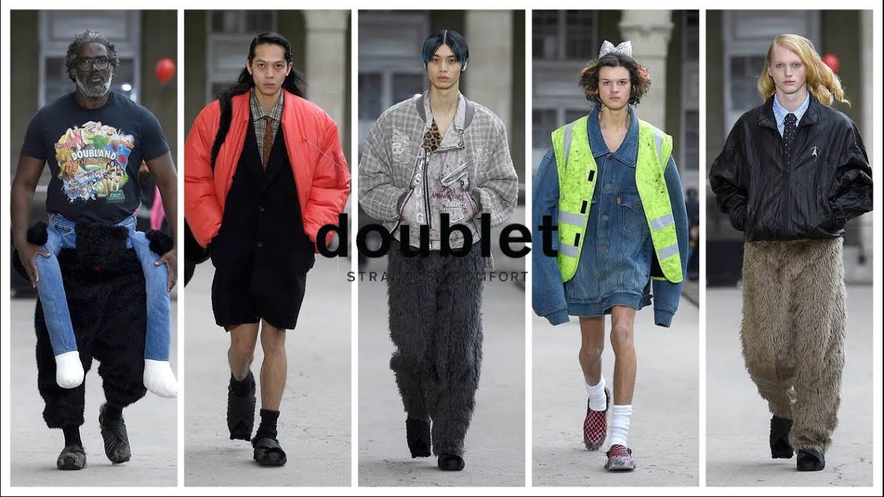 doublet 23aw トラックジャケット セットアップ doublet 23aw collection 1st delivery @ IAAAM - YouTube