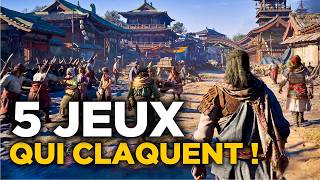 5 Jeux Daction À Venir Qui Claquent A Suivre Absolument