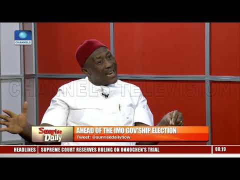 Imo Gov’ship Poll: Steve Asimobi Disagrees As PDP Alleges Okorocha Threatens Returning Officer Pt.5