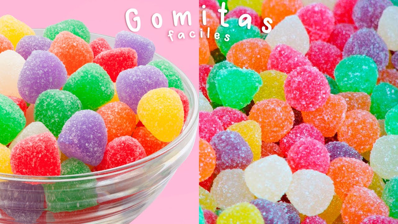 COMO HACER GOMITAS EN CASA!! FÁCILES - Tutoriales Belen - YouTube