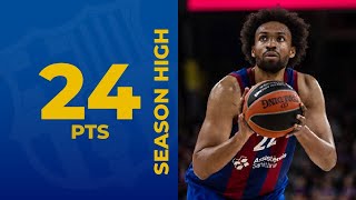 Jabari Parker Season-High 24 Points Barcelona-Olympiacos 77-69 Game 2
