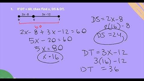 Segment & Angle Addition Part I