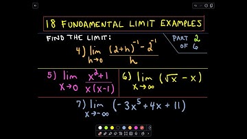 ❖ Lots of Limit Examples, Part 2 ❖