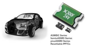 Littelfuse PTCs ASMDC, FemtoASMD, and PicoASMD Series